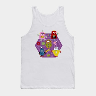 Robots Vintage Tank Top